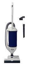 Sebo 9855AM Dart Upright Vacuum (Arctic White/Dark Blue)